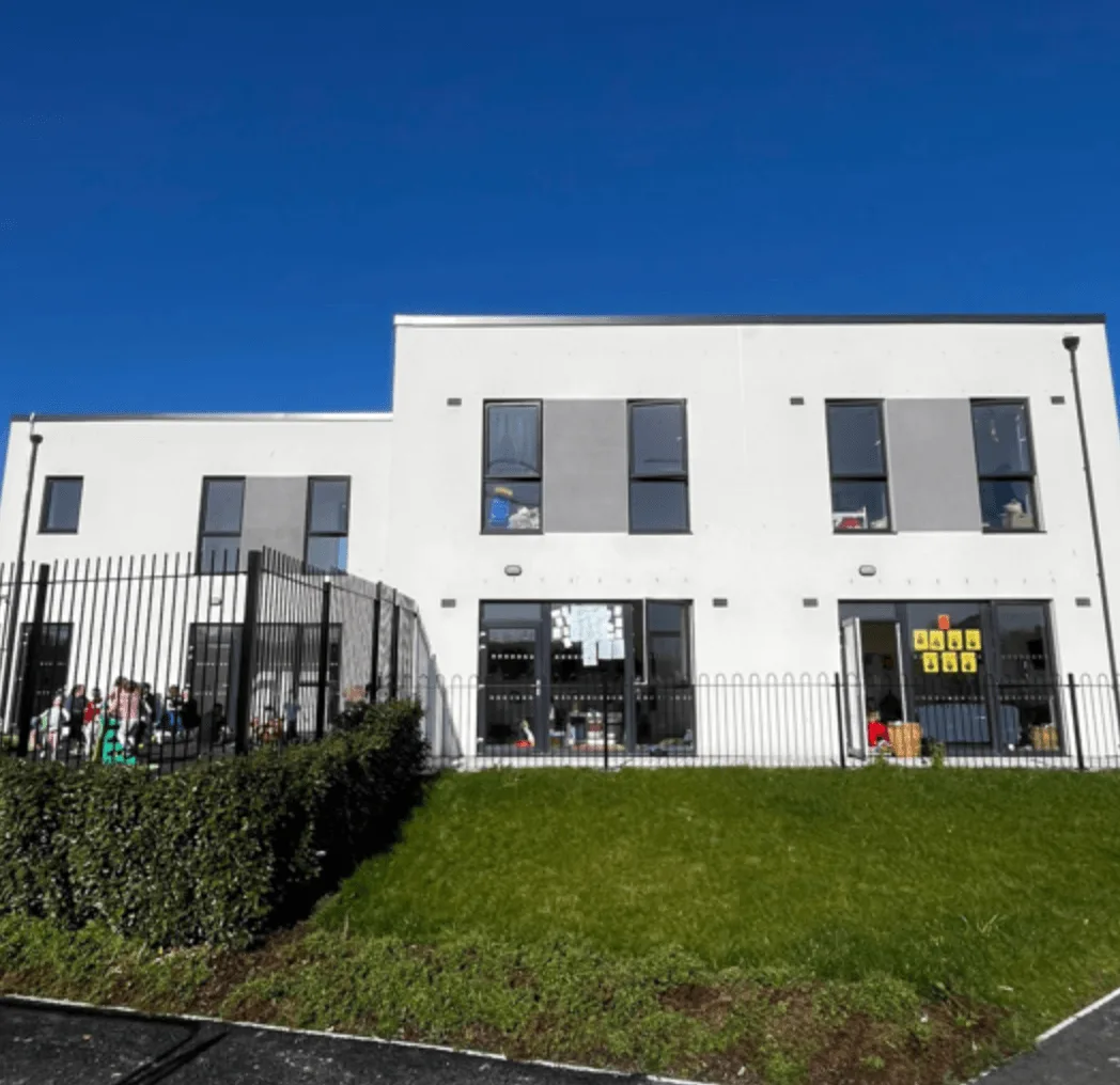 Happy children in nursery